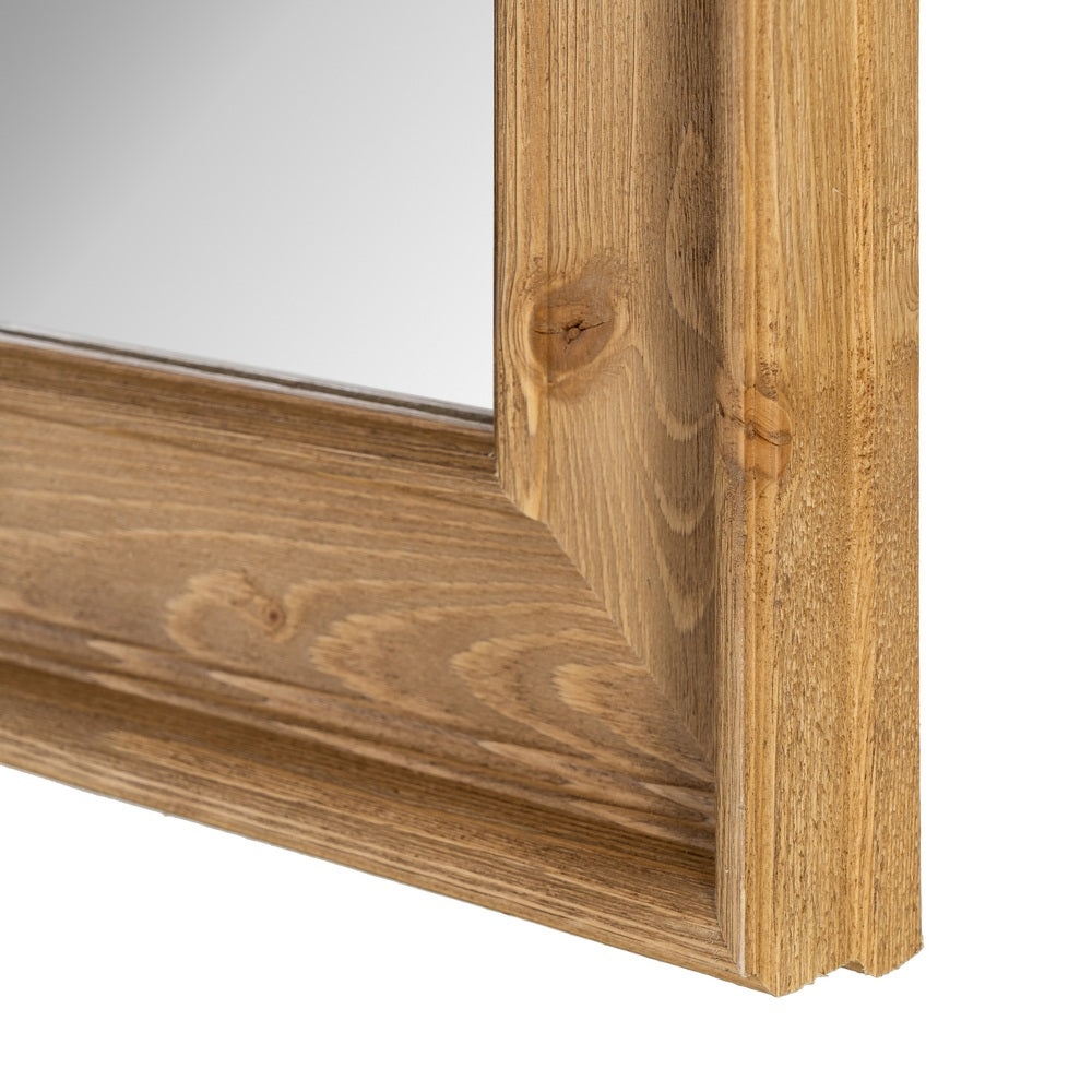ESPEJO MARR�N CLARO MADERA DECORACI�N 70 X 4 X 171 CM