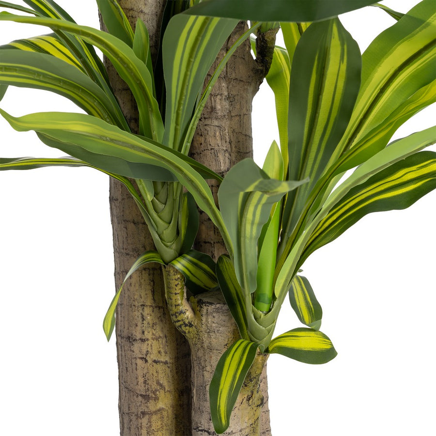 100 X 140 CM GREEN POLYESTER DRACAENA PLANT