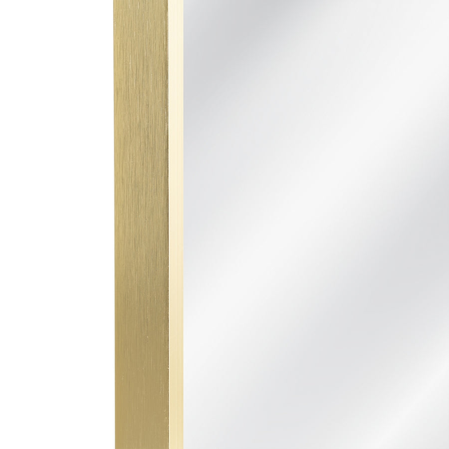 ESPEJO ORO ALUMINIO DECORACIÓN 80 X 2,80 X 180 CM