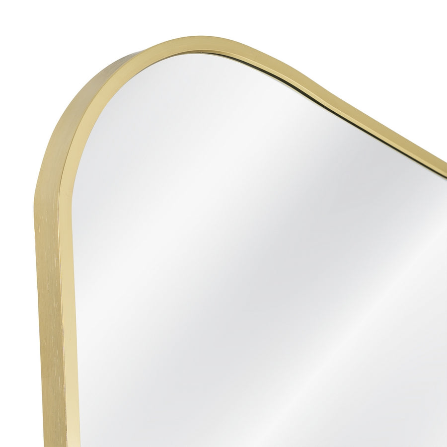 ESPEJO ORO ALUMINIO DECORACIÓN 80 X 2,80 X 180 CM
