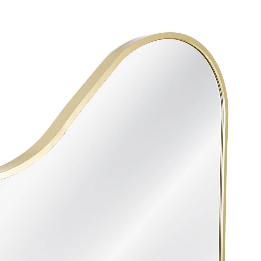 ESPEJO ORO ALUMINIO DECORACIÓN 80 X 2,80 X 180 CM