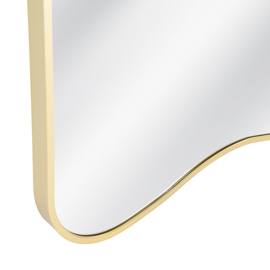 ESPEJO ORO ALUMINIO DECORACIÓN 80 X 2,80 X 180 CM