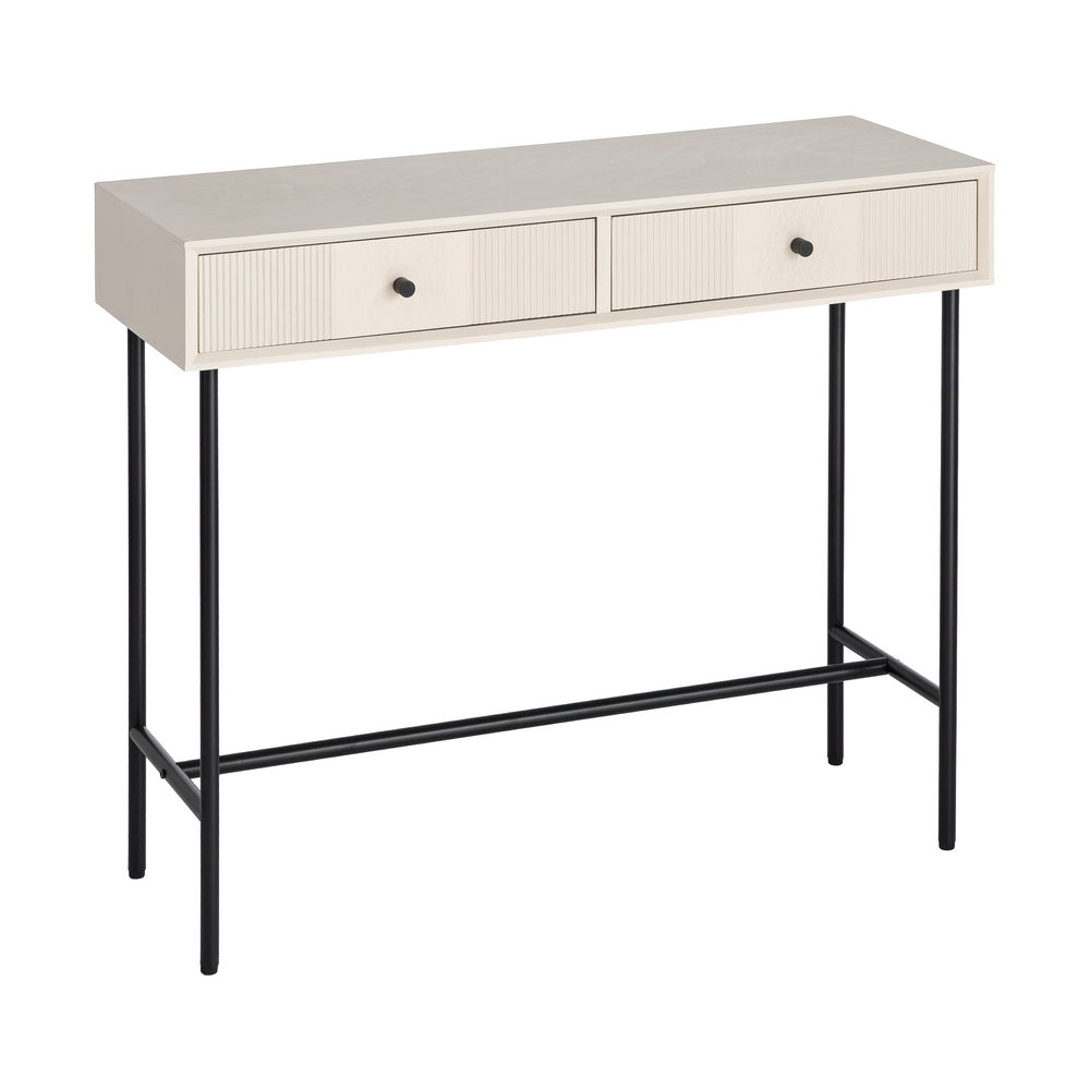 CONSOLA CREMA DM ENTRADA 90 X 35 X 75 CM