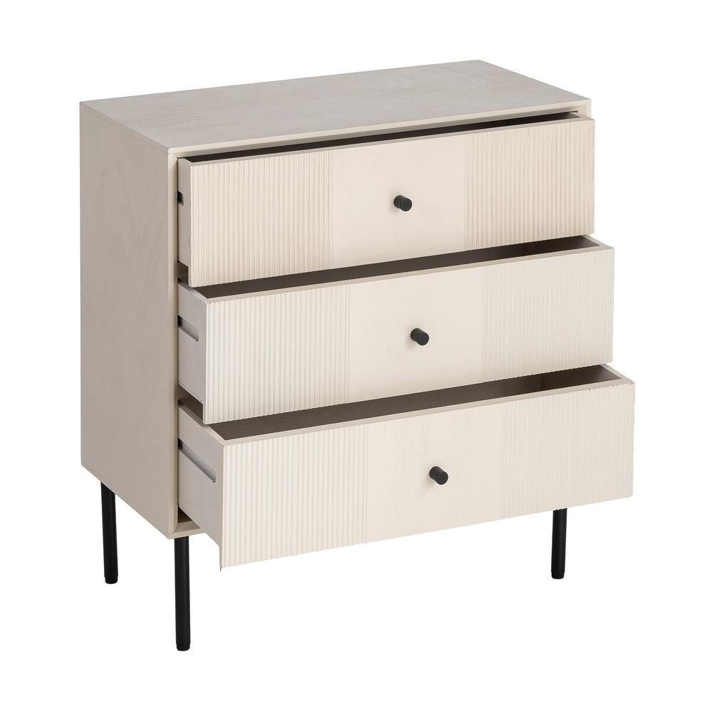 MESITA CREMA DM DORMITORIO 61 X 33 X 66 CM