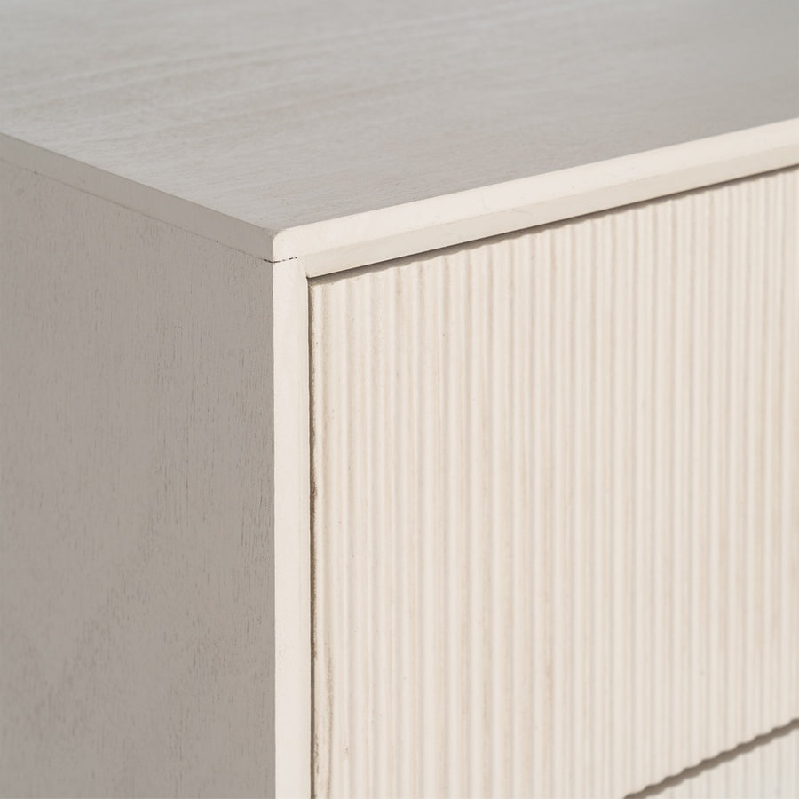 MESITA CREMA DM DORMITORIO 61 X 33 X 66 CM