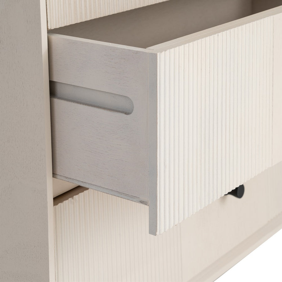 MESITA CREMA DM DORMITORIO 61 X 33 X 66 CM