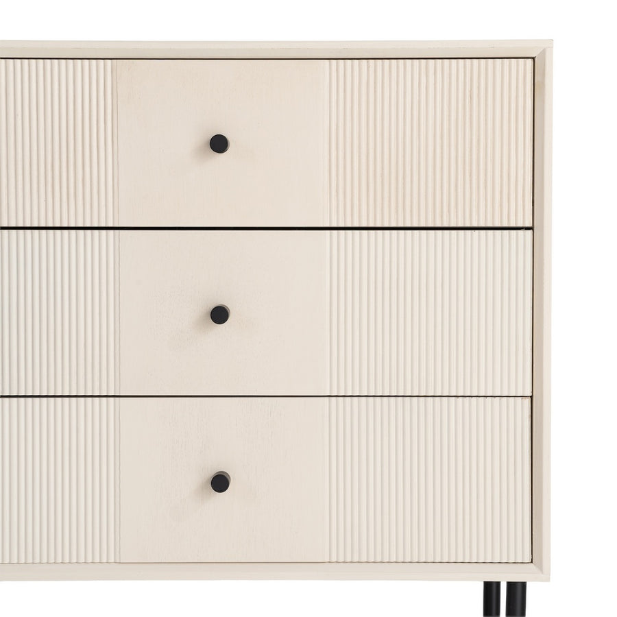 MESITA CREMA DM DORMITORIO 61 X 33 X 66 CM