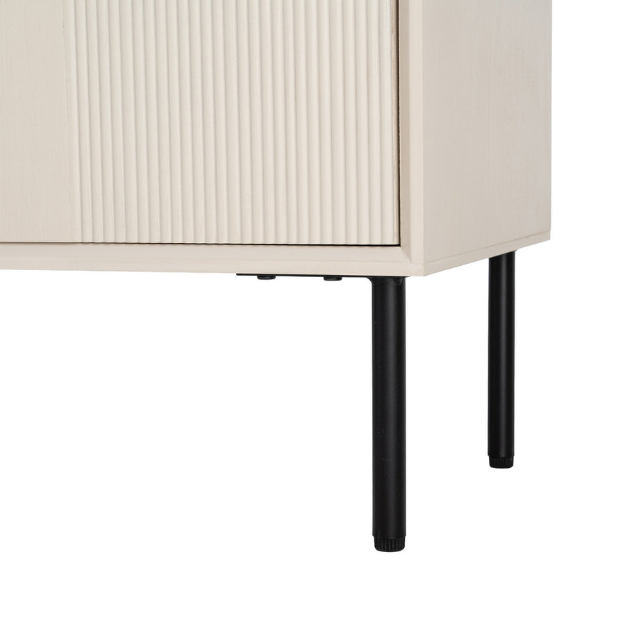 MESITA CREMA DM DORMITORIO 61 X 33 X 66 CM