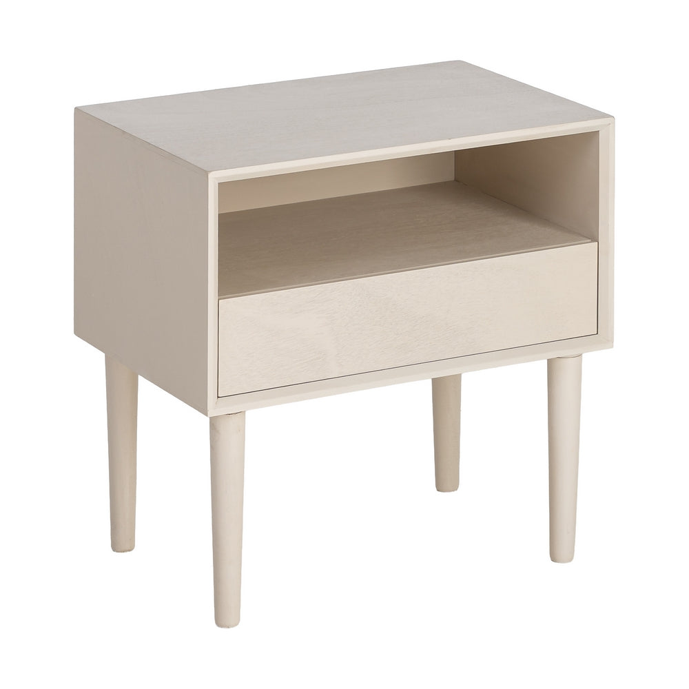 MESITA CREMA DM DORMITORIO 50 X 35 X 50 CM