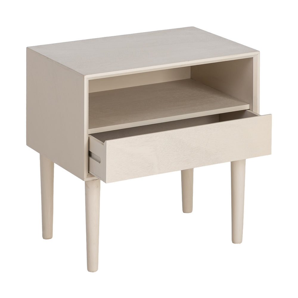 MESITA CREMA DM DORMITORIO 50 X 35 X 50 CM