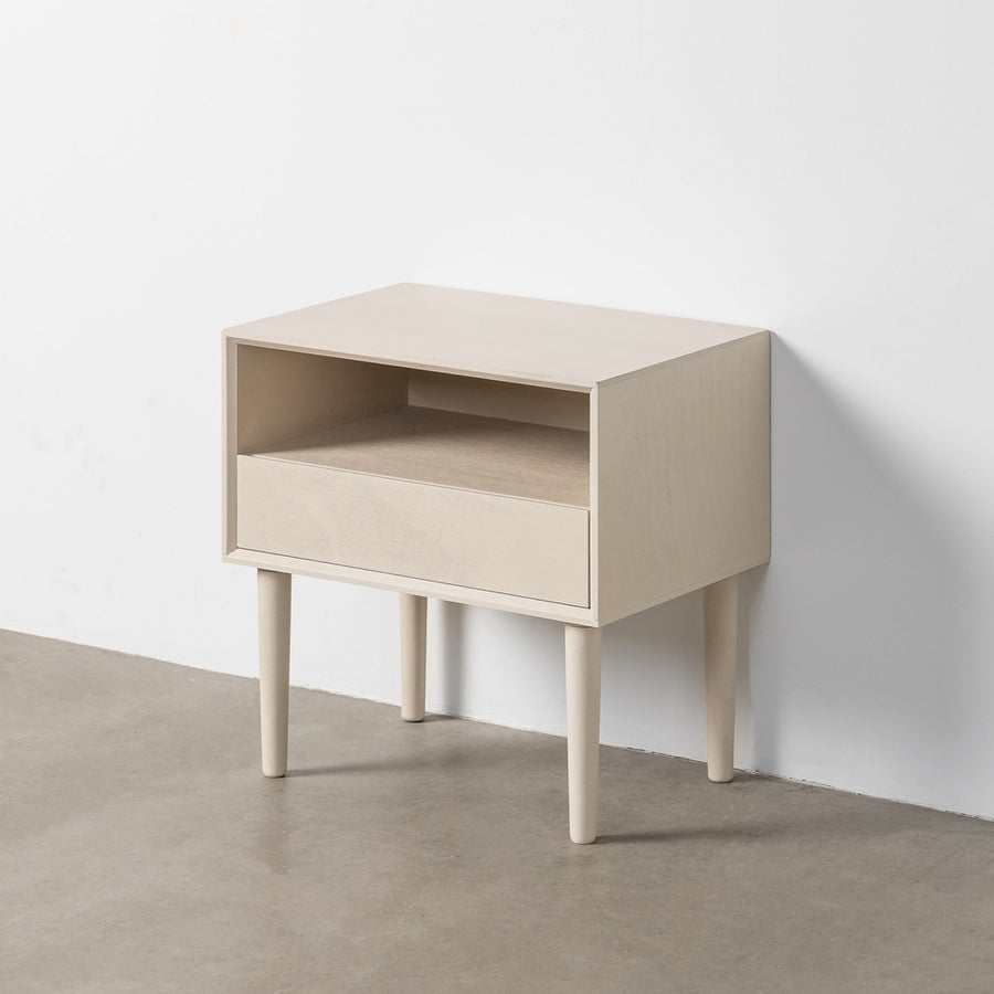 MESITA CREMA DM DORMITORIO 50 X 35 X 50 CM