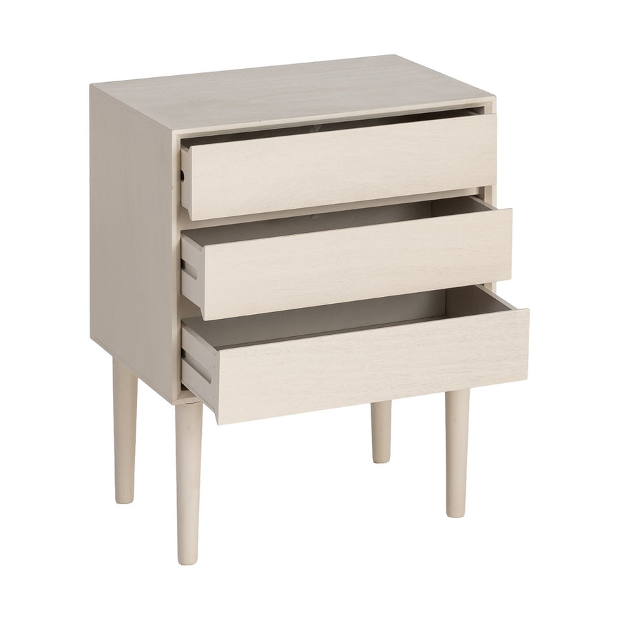 MESITA CREMA DM DORMITORIO 50 X 35 X 62,50 CM