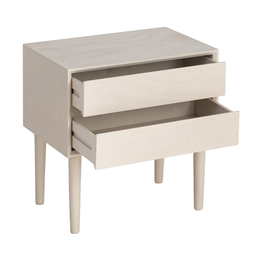 MESITA CREMA DM DORMITORIO 50 X 35 X 50 CM