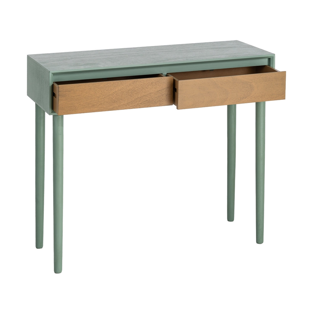 CONSOLA VERDE DM ENTRADA 90 X 35 X 75 CM