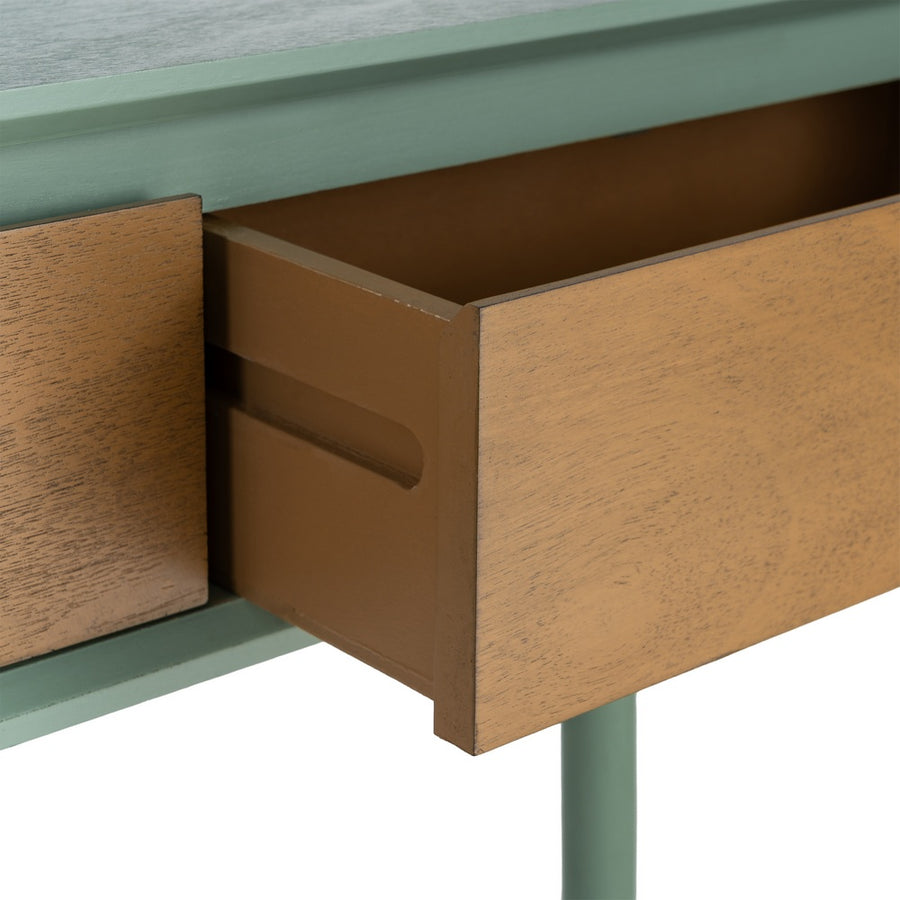 CONSOLA VERDE DM ENTRADA 90 X 35 X 75 CM