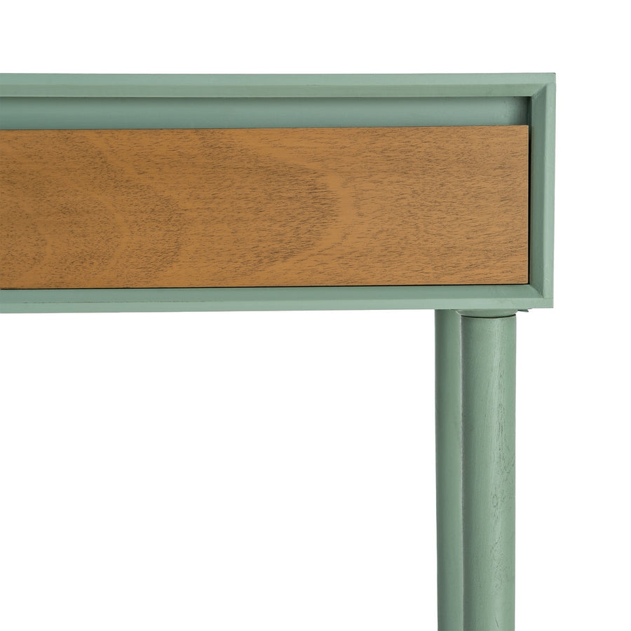 CONSOLA VERDE DM ENTRADA 90 X 35 X 75 CM