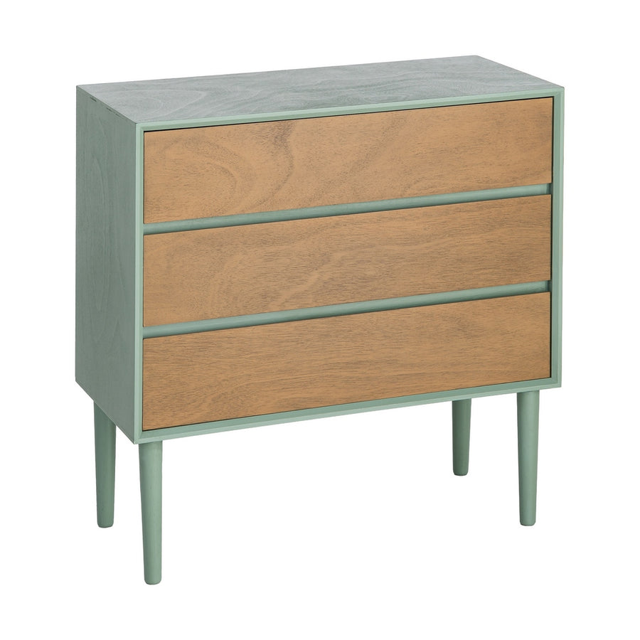 CÓMODA VERDE DM DORMITORIO 75 X 35 X 75 CM