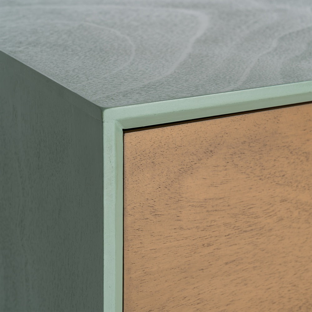 C�MODA VERDE DM DORMITORIO 75 X 35 X 75 CM