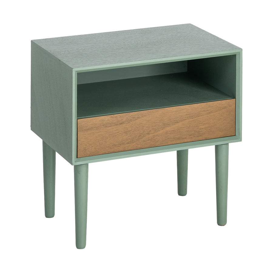 MESITA VERDE DM DORMITORIO 50 X 35 X 50 CM