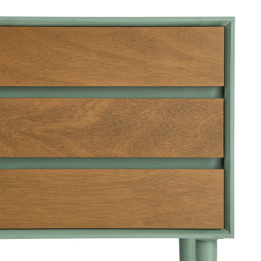 MESITA VERDE DM DORMITORIO 50 X 35 X 62,50 CM