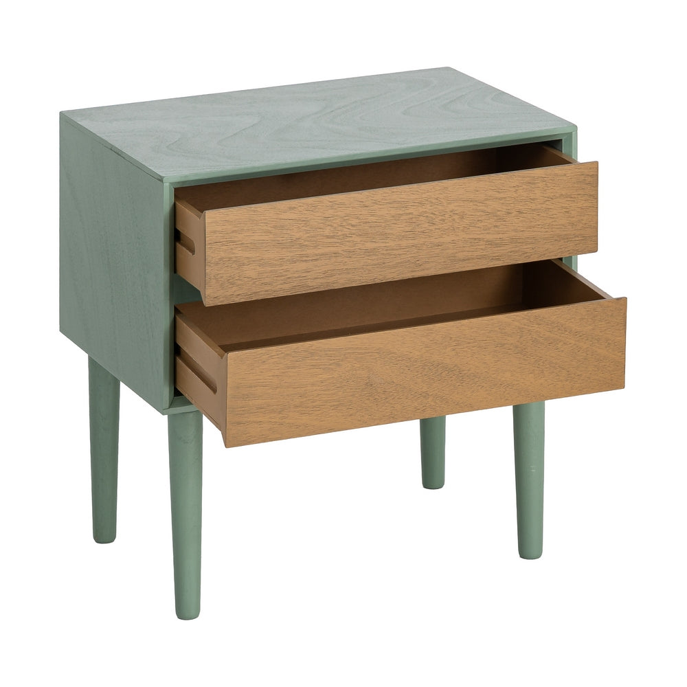 MESITA VERDE DM DORMITORIO 50 X 35 X 50 CM