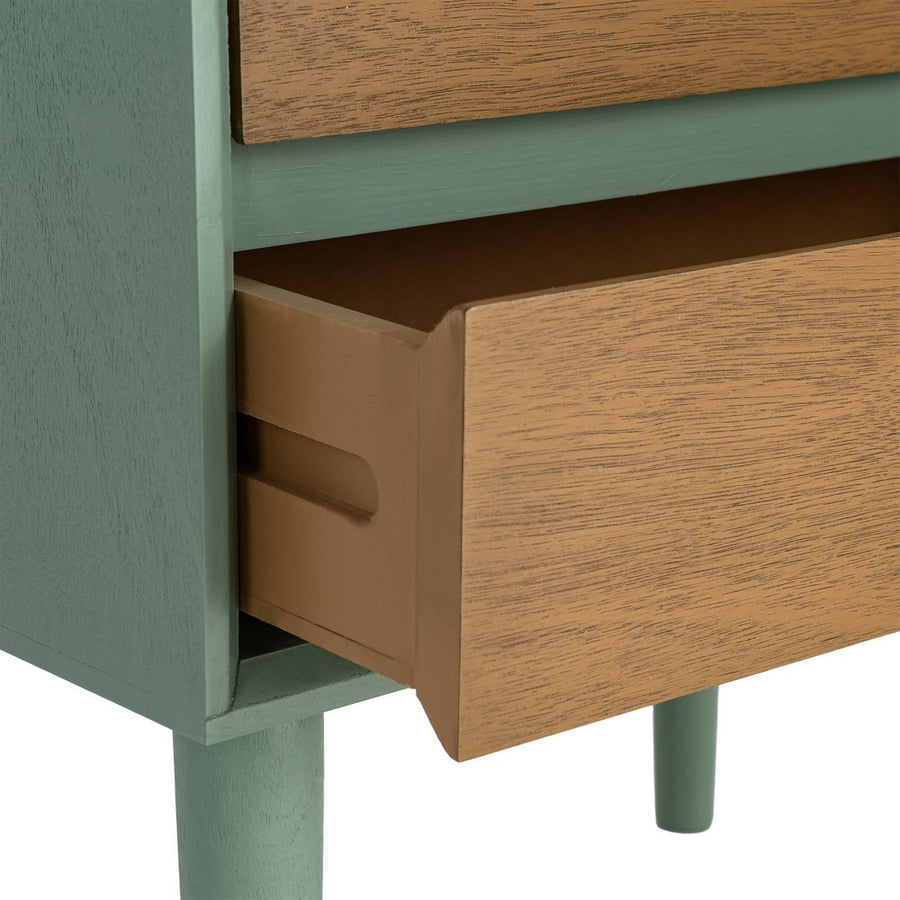 MESITA VERDE DM DORMITORIO 50 X 35 X 50 CM