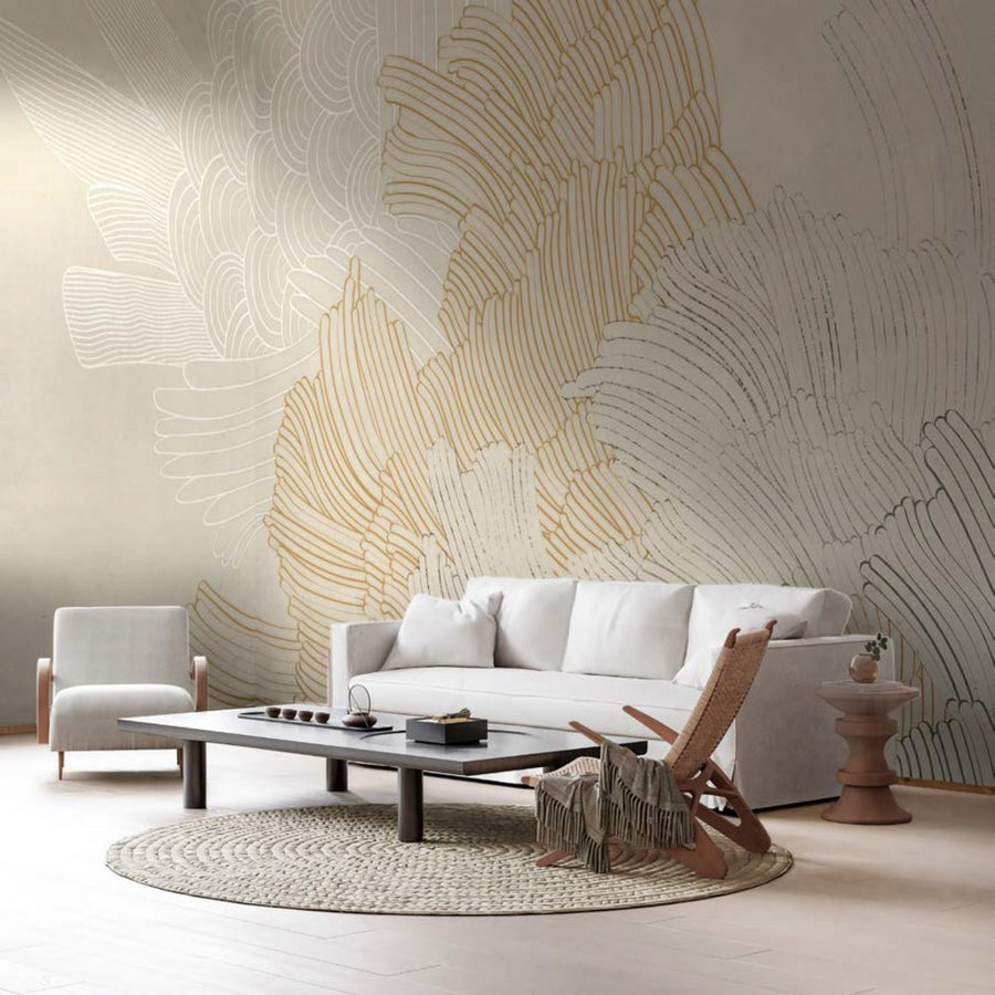 PVC VINYL WALL MURAL PATTERN 300 X 400 CM