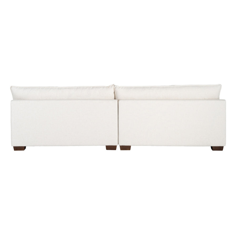 SOFÁ 4 PLAZAS CREMA TEJIDO 282 X 101 X 71 CM