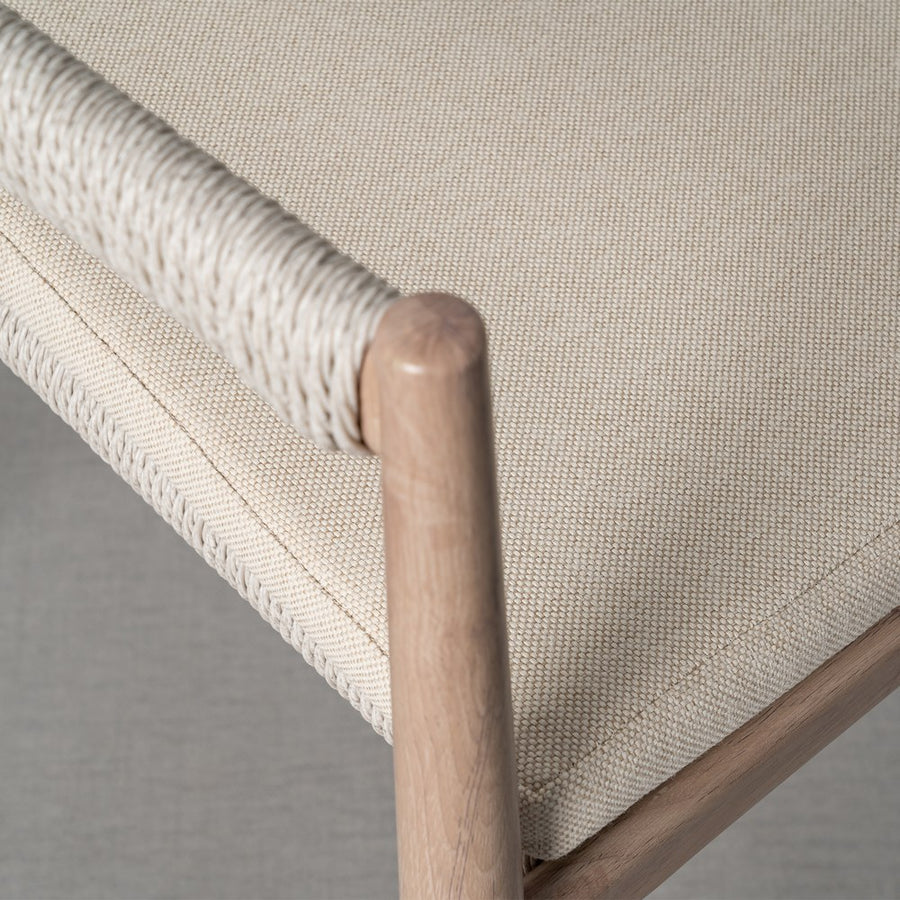 SILLA APILABLE ACERO-RATTÁN PE EXTERIOR 55 X 55 X 85 CM