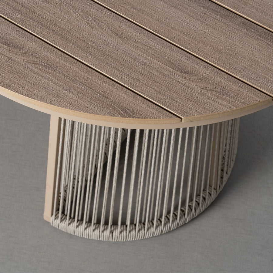 MESA COMEDOR POLYWOOD-PE RATÁN EXTERIOR 180 X 90 X 76,50 CM