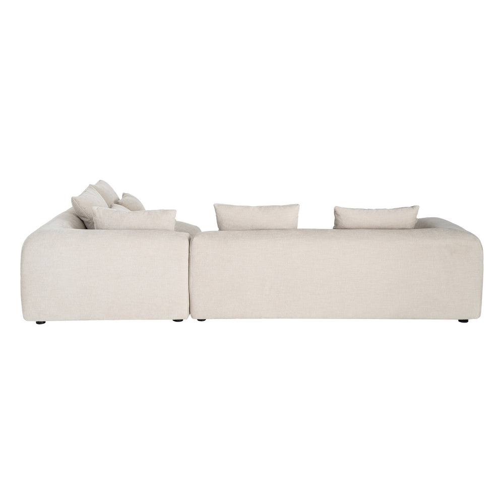 SOF� CHAISE LONGUE DERECHA CREMA TEJIDO 307 X 202 X 81 CM