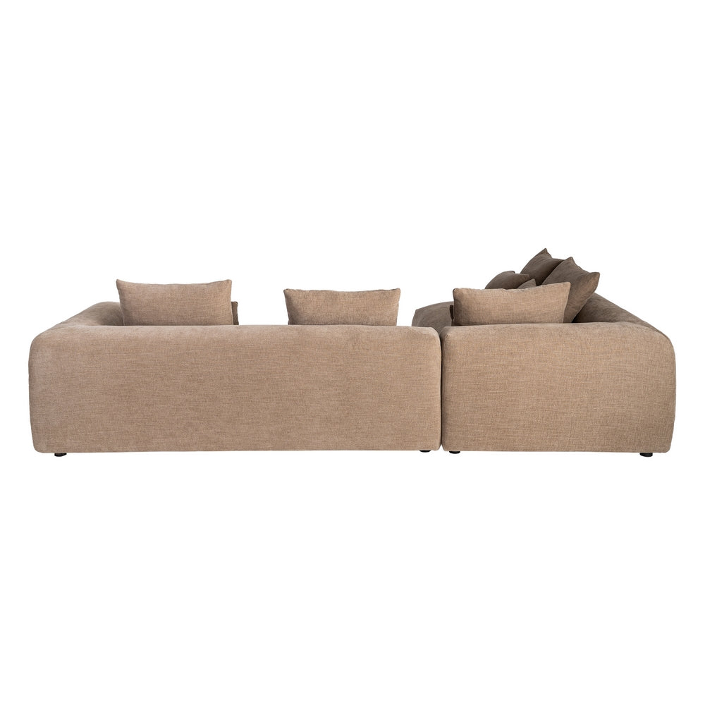 SOF� CHAISE LONGUE IZQUIERDA BEIGE 307 X 202 X 81 CM