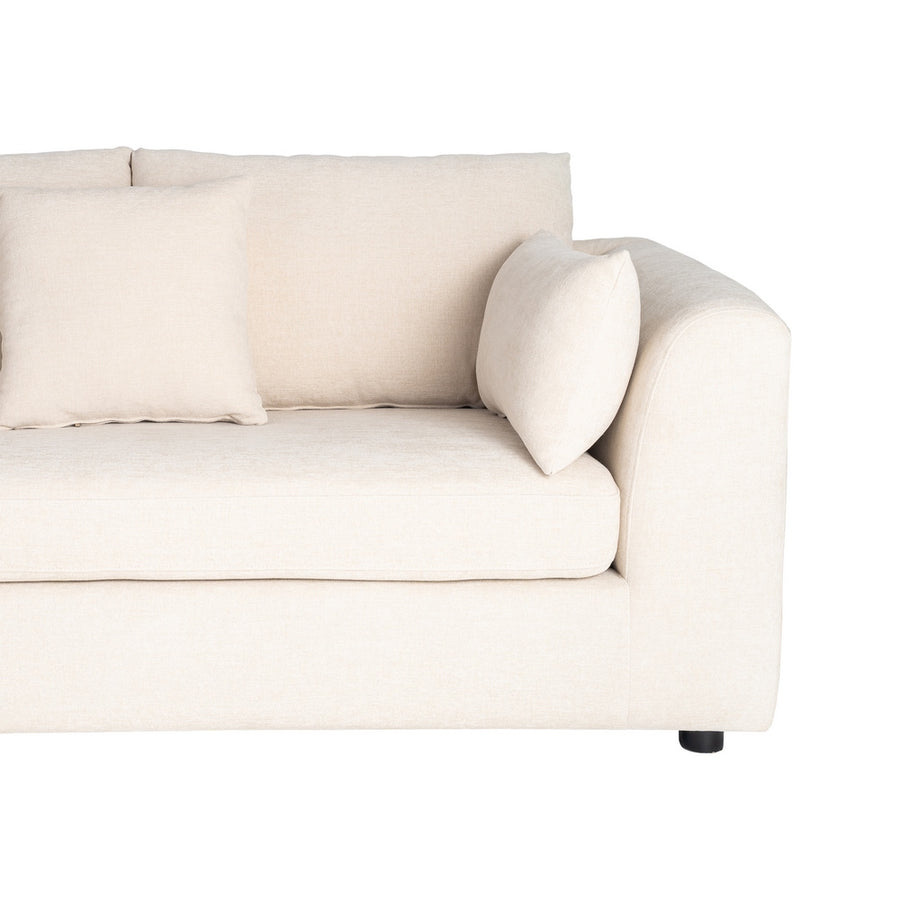 SOFÁ CHAISE LONGUE IZQ./DCHA. CREMA 260 X 164 X 76 CM