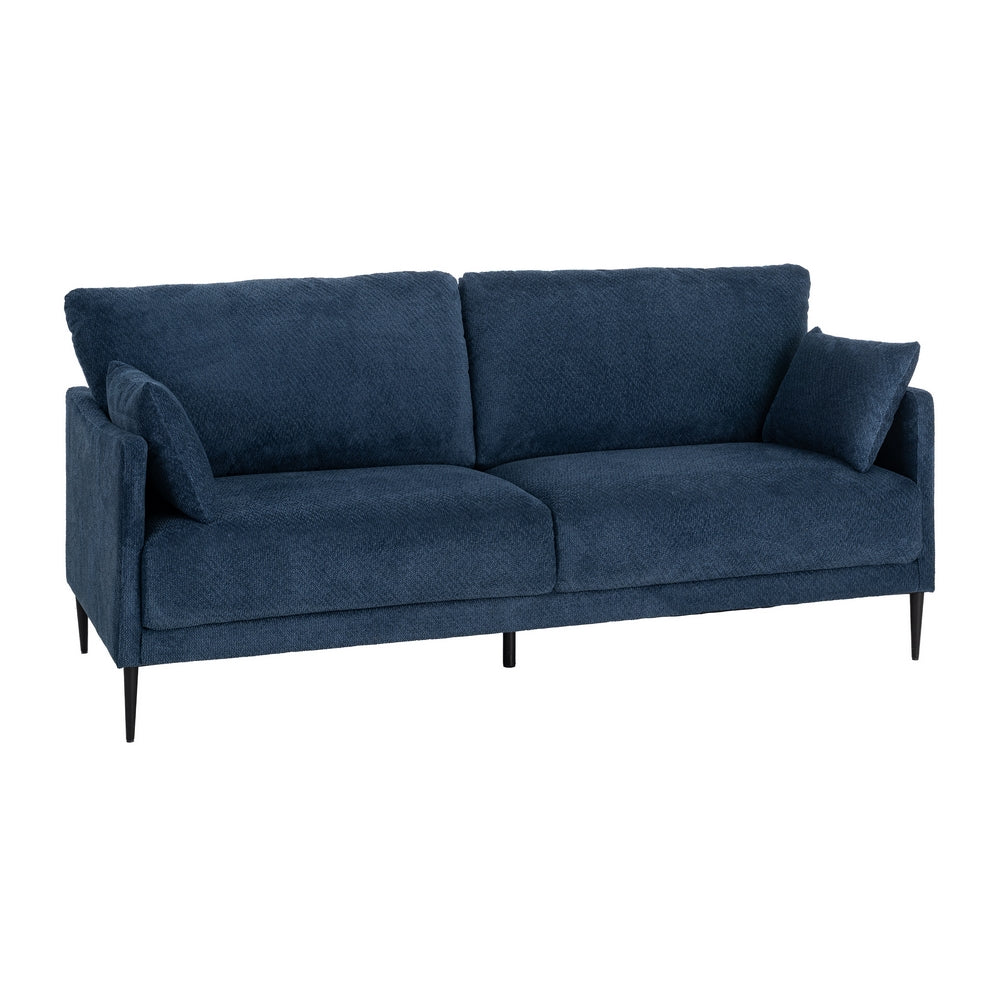 SOF� AZUL TEJIDO SAL�N 191 X 80 X 88 CM