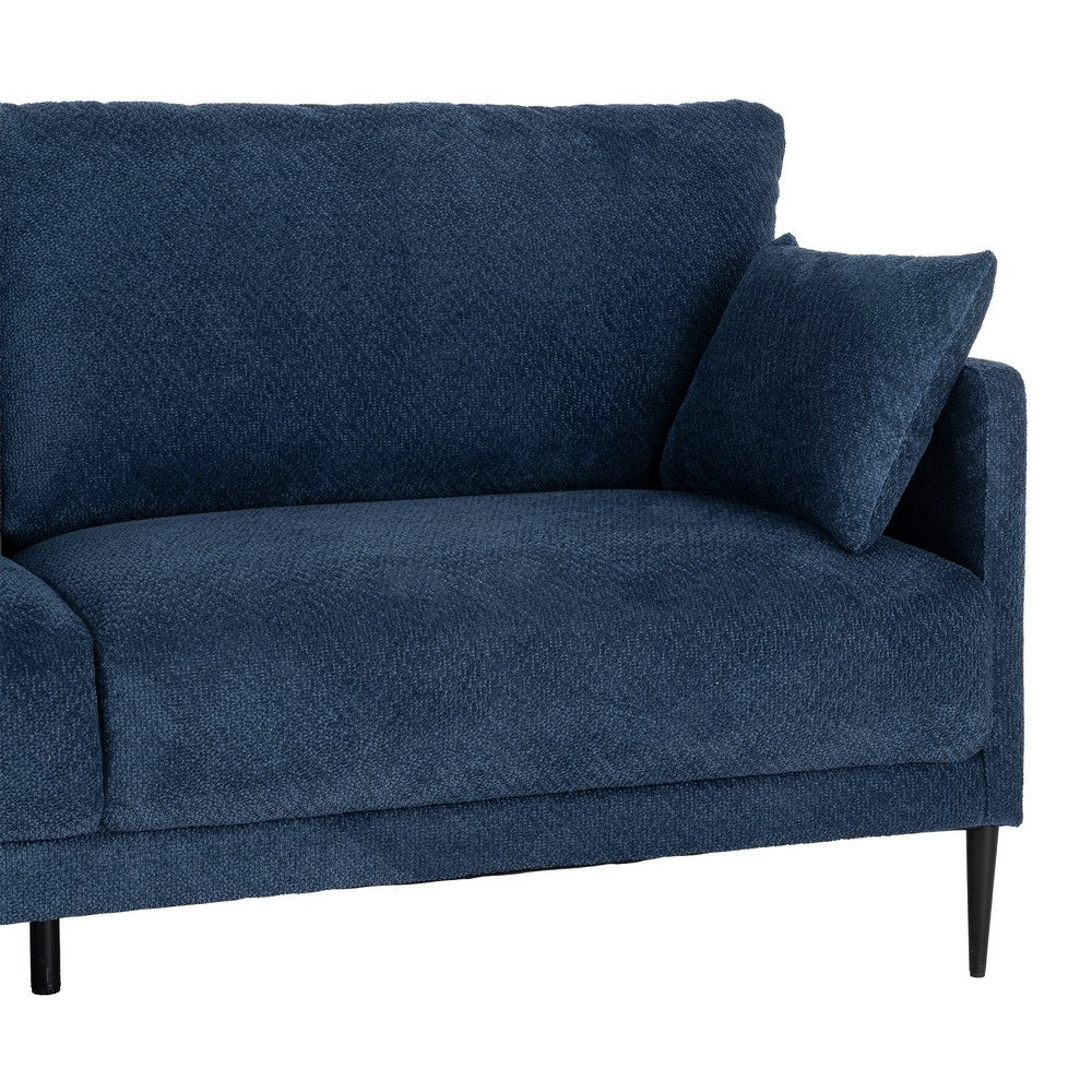 SOF� AZUL TEJIDO SAL�N 191 X 80 X 88 CM
