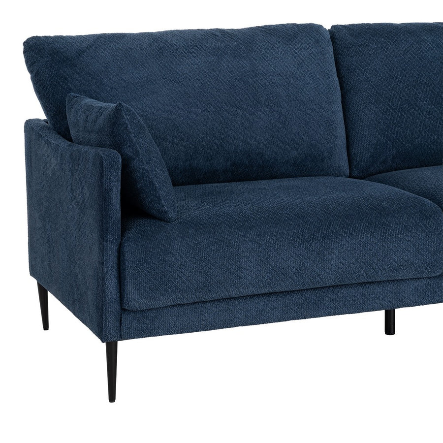 SOFÁ AZUL TEJIDO SALÓN 191 X 80 X 88 CM