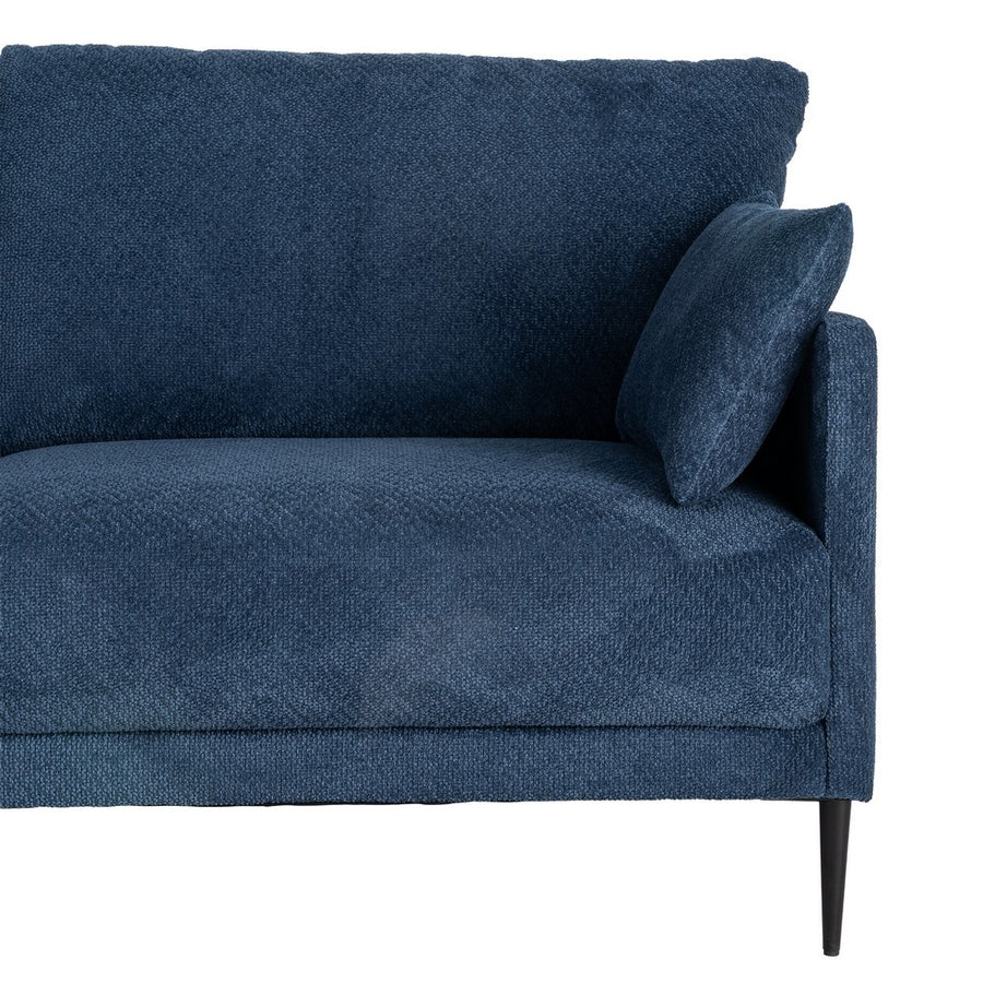 SOFÁ AZUL TEJIDO SALÓN 191 X 80 X 88 CM
