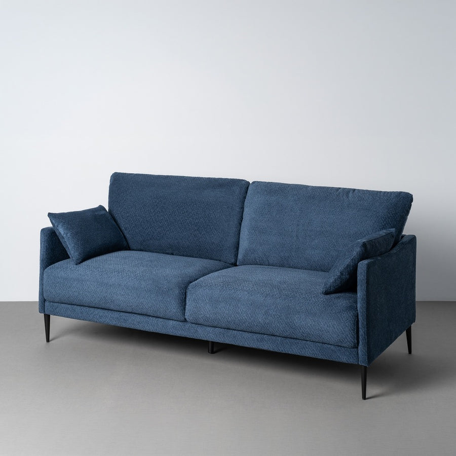SOFÁ AZUL TEJIDO SALÓN 191 X 80 X 88 CM