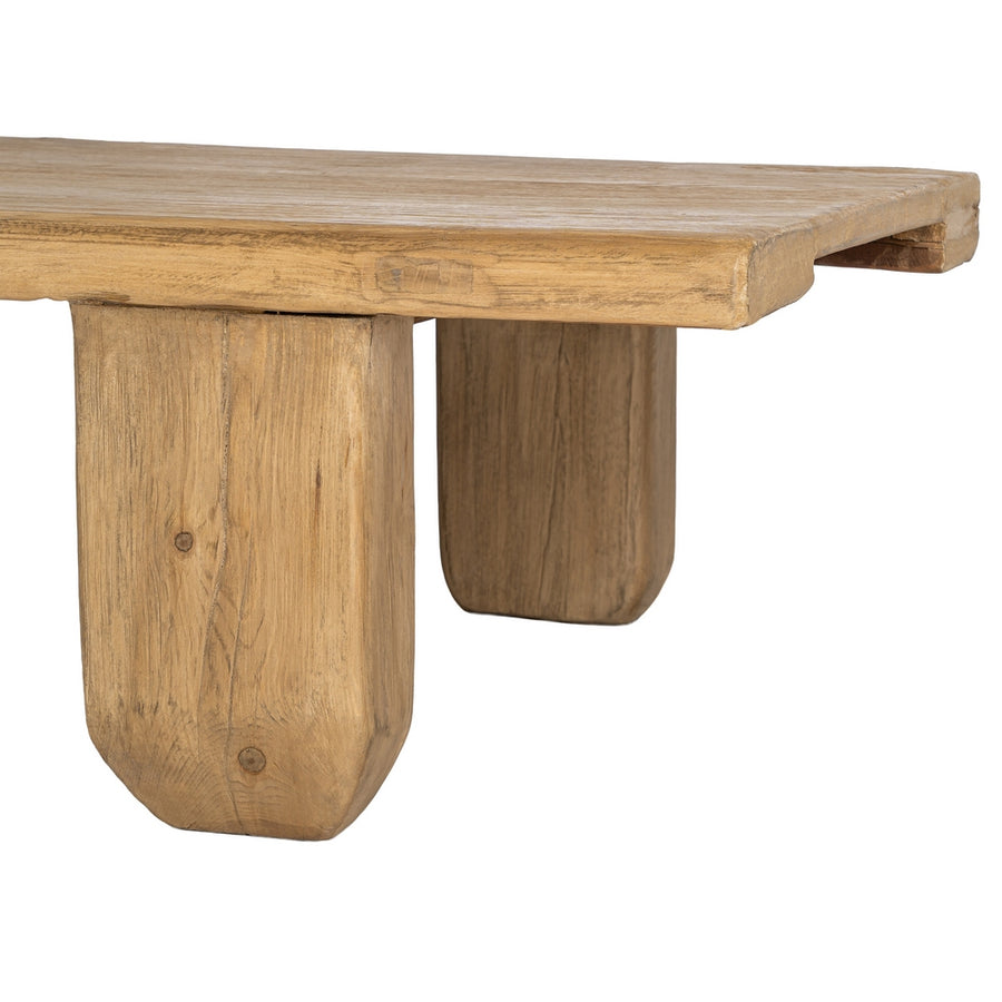 MESA CENTRO MADERA DE PINO SALÓN 178 X 69 X 35 CM