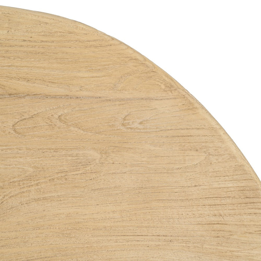 MESA CENTRO MADERA DE OLMO SALÓN 127 X 69 X 38 CM