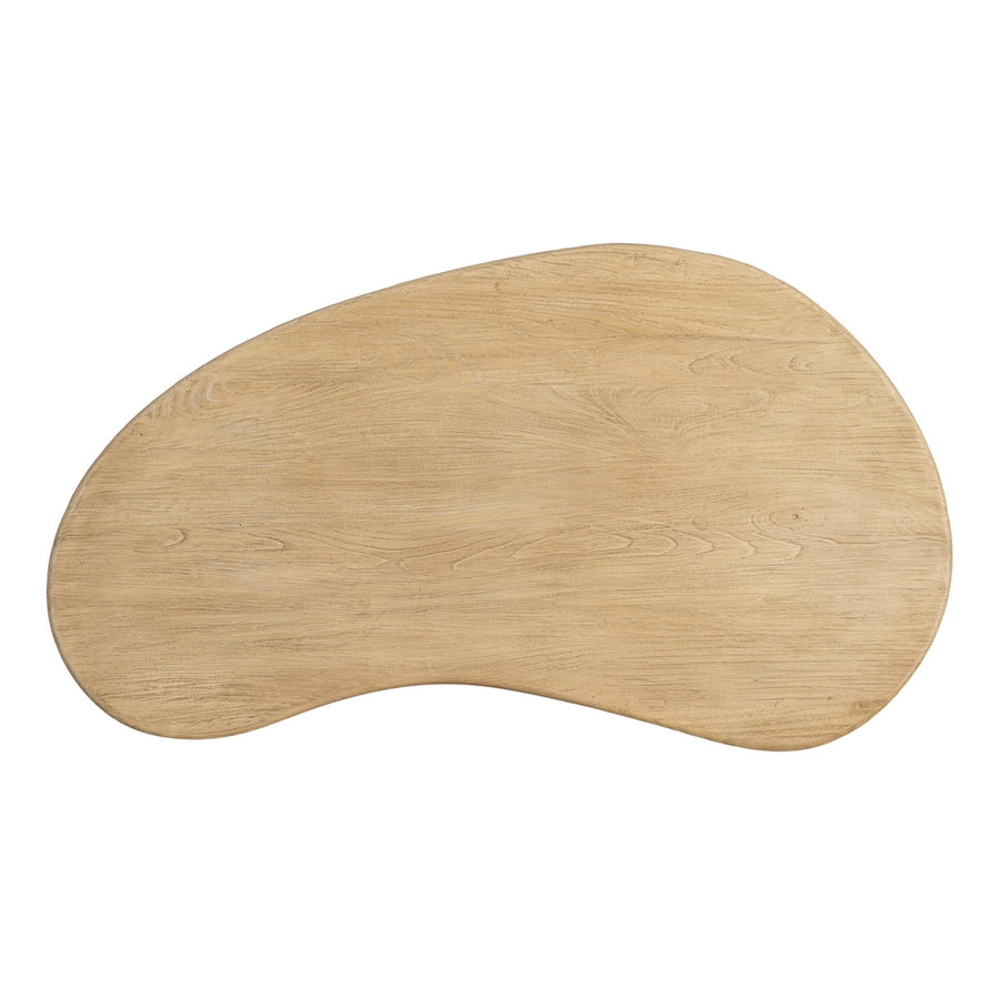 MESA CENTRO MADERA DE OLMO SALÓN 127 X 69 X 38 CM