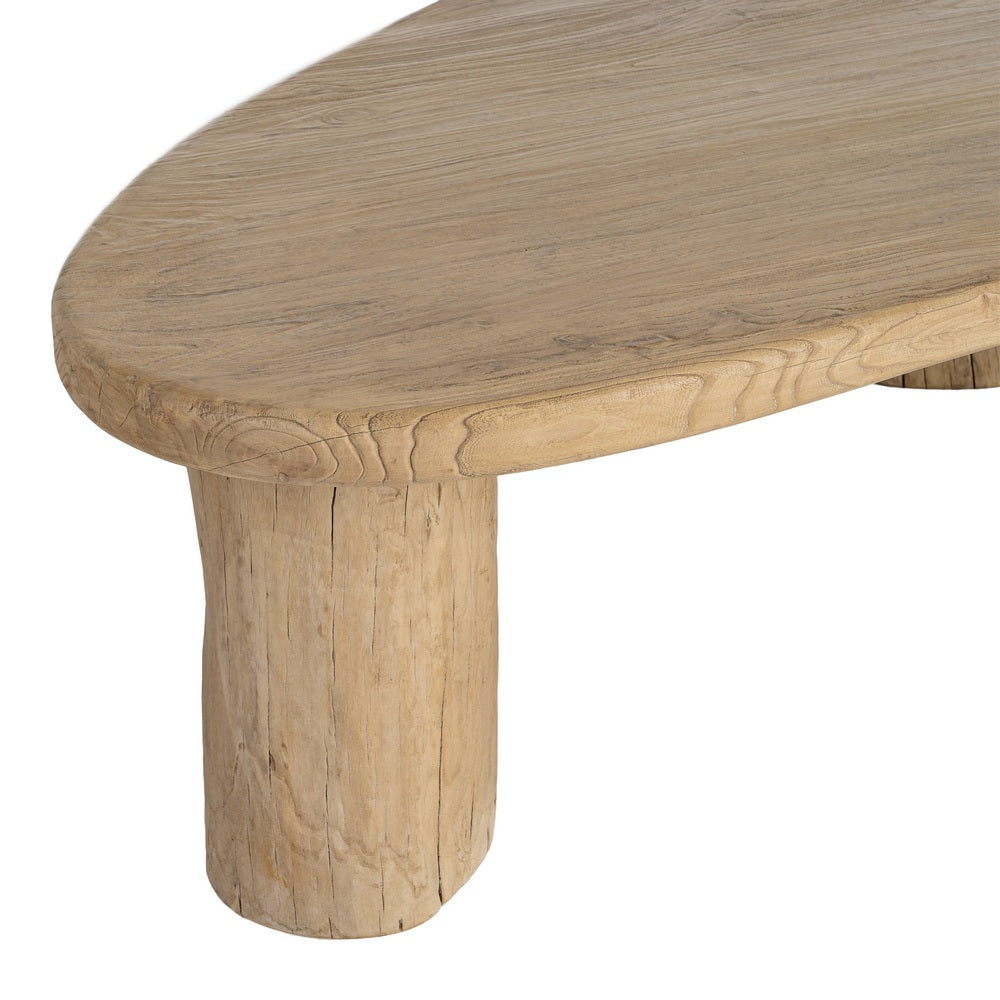 MESA CENTRO MADERA DE OLMO SAL�N 170 X 94 X 45 CM
