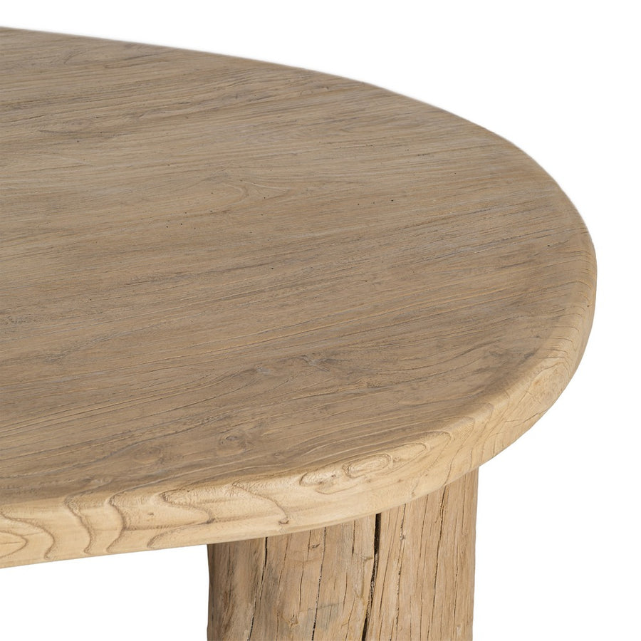 MESA CENTRO MADERA DE OLMO SALÓN 170 X 94 X 45 CM