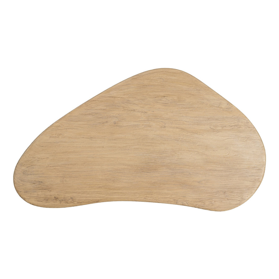 ELM WOOD COFFEE TABLE LIVING ROOM 170 X 94 X 45 CM