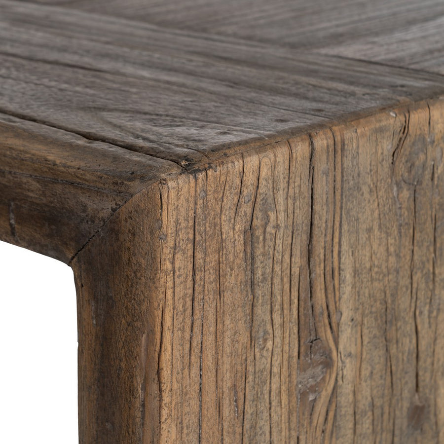 ELM WOOD CONSOLE ENTRANCE 178 X 38 X 76 CM