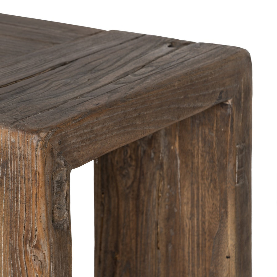 ELM WOOD CONSOLE ENTRANCE 178 X 38 X 76 CM