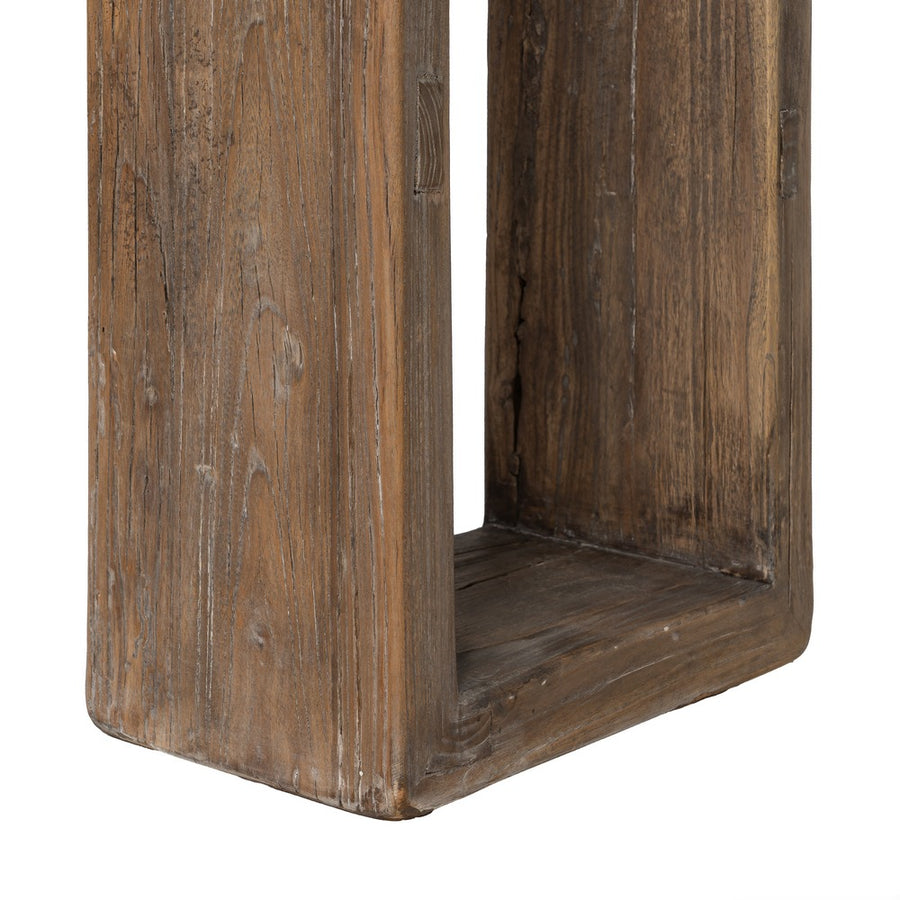 ELM WOOD CONSOLE ENTRANCE 178 X 38 X 76 CM