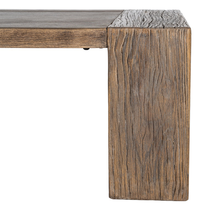 MESA CENTRO MADERA DE OLMO SALÓN 160 X 80 X 43 CM