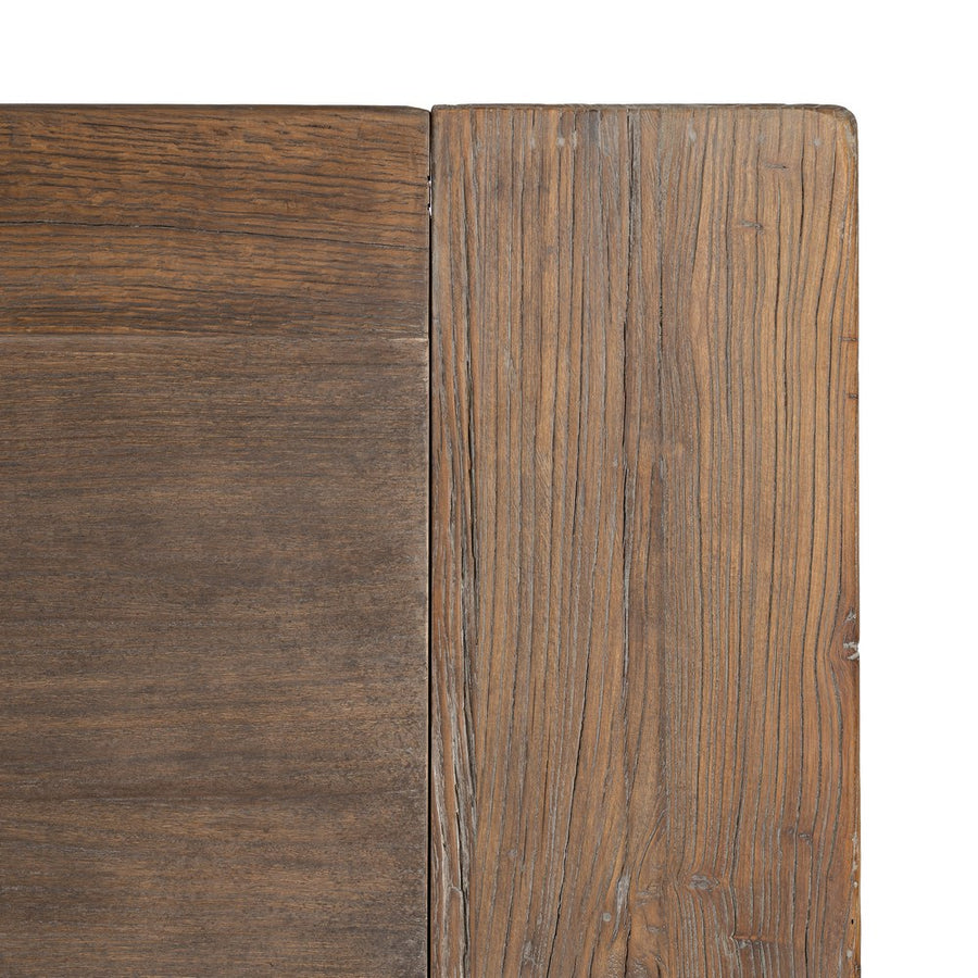 ELM WOOD COFFEE TABLE LIVING ROOM 160 X 80 X 43 CM