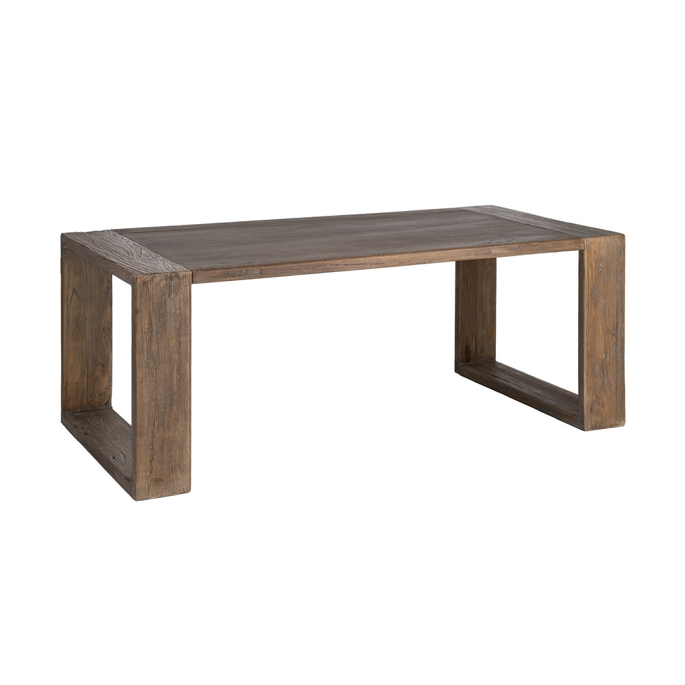 MESA COMEDOR MADERA DE OLMO SAL�N 200 X 100 X 76 CM